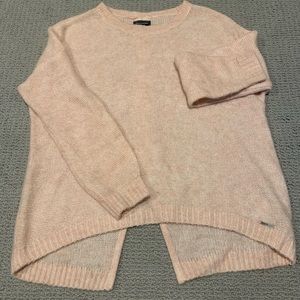 Abercrombie and Finch pink sweater